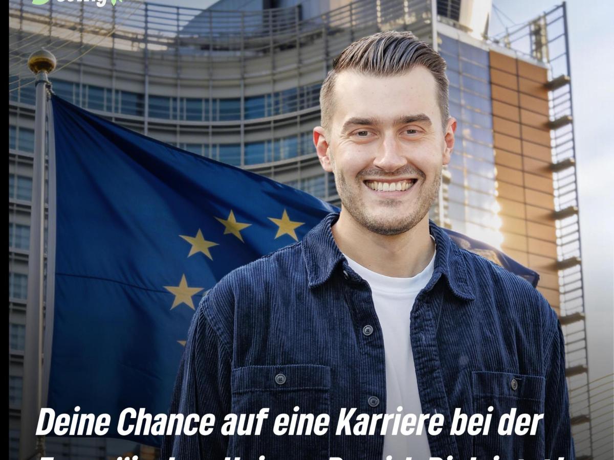 Europa gemeinsam gestalten – Deine Karriere bei der&nbsp;EU!
