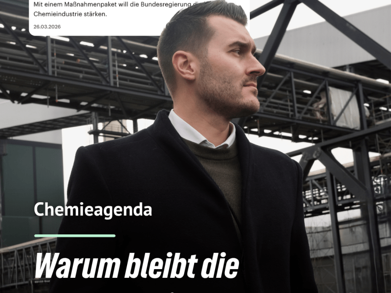 Die Chemieagenda der Bundesregierung bleibt zu&nbsp;vage