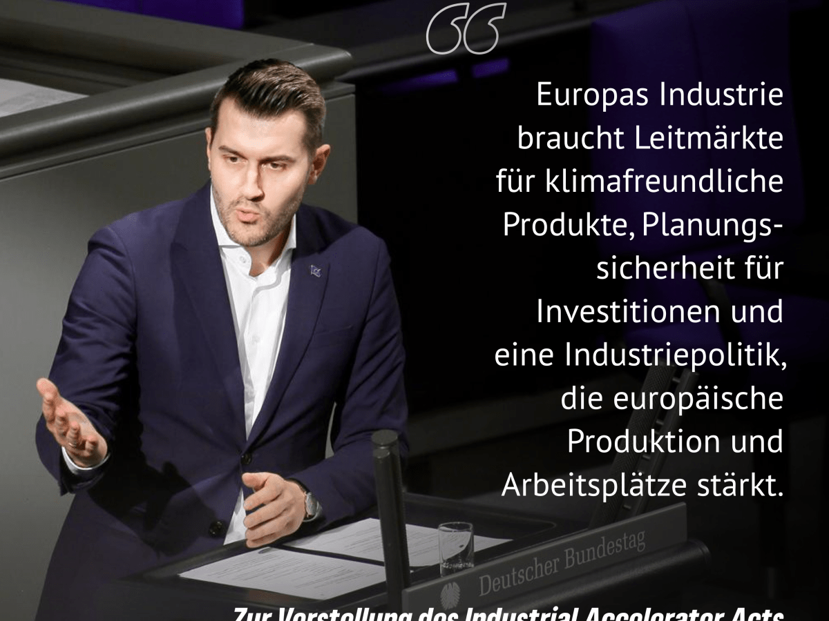 Ein wichtiger Schritt für Europas Industrie – jetzt muss nachgeschärft&nbsp;werden